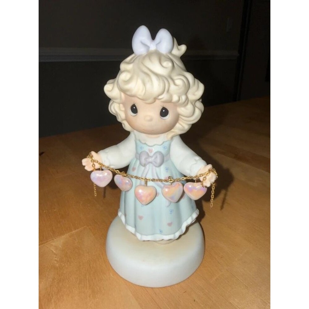 Precious Moments Figurine "You Have Touched So Many Hearts" 1996